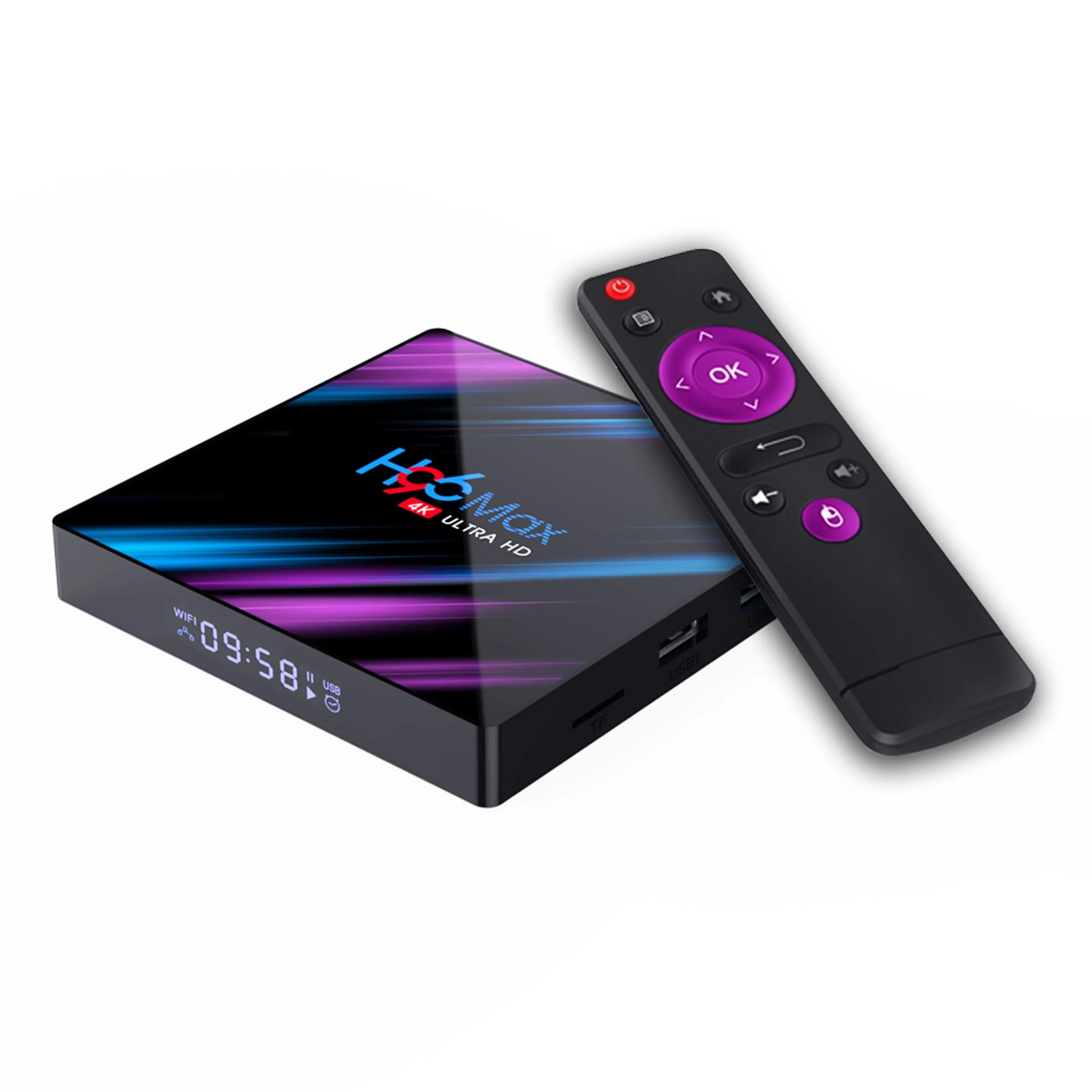 H96 Max V12 TV Box RK3318 Quad-core 2GB+16GB Android 12.0 EU